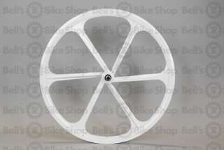 Teny Mag 26 Alloy Front Bicycle Wheel WHITE  
