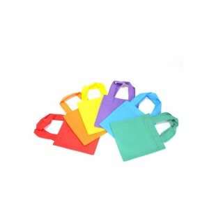 Bright Tote Bags Small Size Assorted Colors Party Favors Wholesale New 
