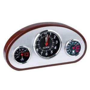DASHBOARD WEATHER STATION CLOCK thermometer hygrometer  