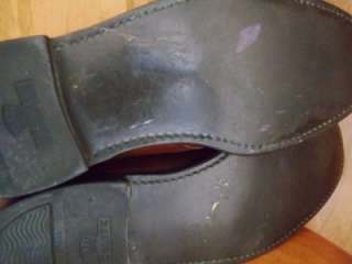 Vtg Mod Monk Strap Pedwin Size 11 C Brown Pebble Grain Leather Ankle 