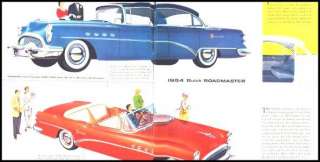 1954 Buick Dlx Brochure, Skylark Roadmaster Special  