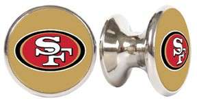 San Francisco 49ers Stainless Steel Dresser Knob / Pull  