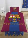 FC Barcelona Fußball Bettwäsche Bettgarnitur 135x200cm 