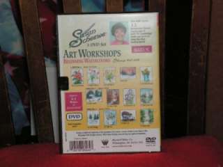 Susan Scheewe DVD 6.5 hour Art series 9C Watercolors  