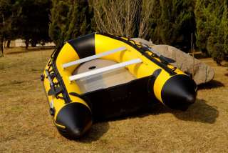 2mm PVC 11.8‘inflatable boat tender yacht dingy YB  