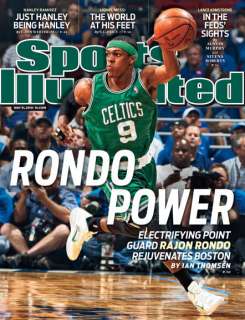 May 31, 2010 Rajon Rondo Boston Celtics Sports Illustrated  