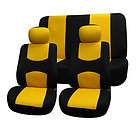   Headrests and Solid Bench Yellow (Fits 1995 Honda Accord