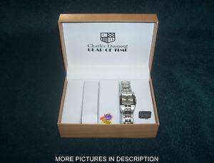 Charles Dumont Gear of Time Watch Water Resistant w/case Unused  