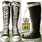KERA PUNK EMO Gothic Goth KNEE HIGH Canvas Sneaker Boot items in 