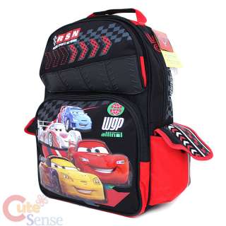 Disney Cars Mcqueen Large School Backpack Lunch Bag Set  
