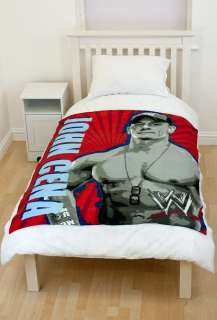 An official WWE Fleece Blanket, perfect for keeping extra warm on a 