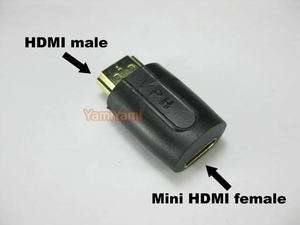  Mini HDMI Female F Adapter Converter For HDTV DVD TV Camera DV  