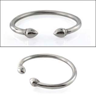 lotus shiny sterling silver Cuff bracelet