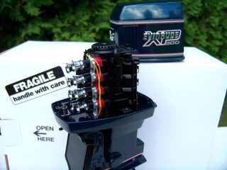 Diecast 1991 Metallic Blue Alterscale Evinrude Outboard V8 300 