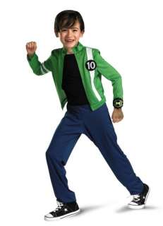 Boys Child Licensed Ben 10 Tennyson Costume Outfit  