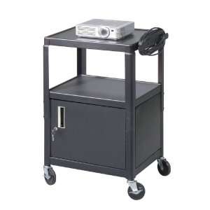  Balt All Steel Adjustable Utility Cart with Cabinet 24W x 