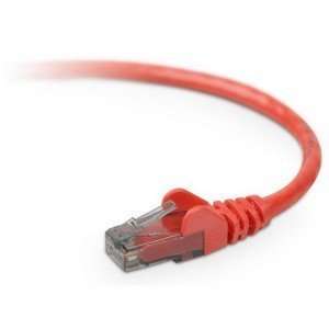  Belkin Cat. 6 UTP Patch Cable. 11FT CAT6 RED SNAGLESS 