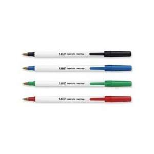  Bic Corporation  Round Stic Ballpoint Pen,Med. Point 