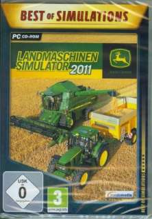 John Deere   Landmaschinen Simulator 2011 (Best of Simulations) PC 