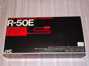   JVC R 50E Tape Deck Remote Control NEW