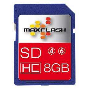 MaxFlash 8GB SDHC Card   Great for GoPro HD HERO  