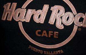   HARD ROCK CAFE T SHIRT PUERTO VALLARTA BLACK Sz M