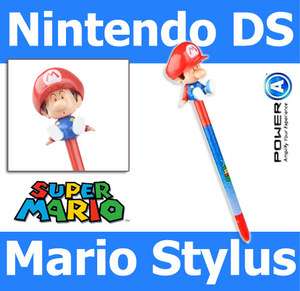 POWERA NINTENDO LICENCED MARIO BOBBLEHEAD STYLUS FOR 3DS/ DS LITE/ DSi 