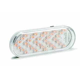 KC Hilites 1022 LED 6 Clear / Amber Oval Sequential Turn Signal Light