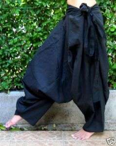   Pantalon * Sarouel * Aladin * Harem Pants *Afghan*noir