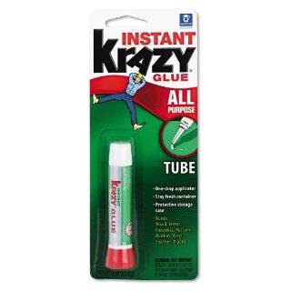 Krazy Glue KG58148INN Instant Crazy Glue To Go 2 Single Use Tubes of 0 