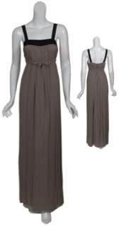 VERA WANG LAVENDER LABEL Silk Chiffon Gown Dress 0 NEW  