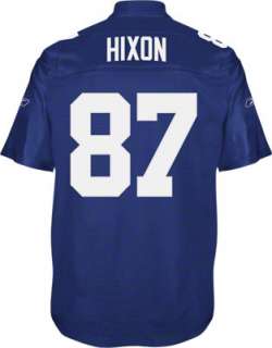 Domenik Hixon Blue Reebok NFL Premier New York Giants Jersey 