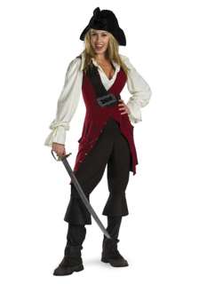 Disney Pirates of the Caribbean Elizabeth Pirate Deluxe Adult Costume 