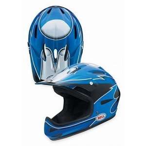  Bell Bellistic Bike Helmet (Blue/Silver, Small) Sports 