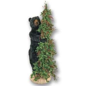 Ditz 60 Pre Lit Christmas Tree w/ Black Bear 