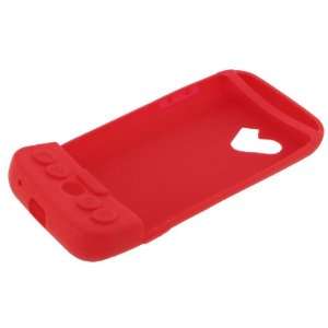 HTC T Mobile G1 Google Cell Phone Red Premium Silicone Skin Case Cover