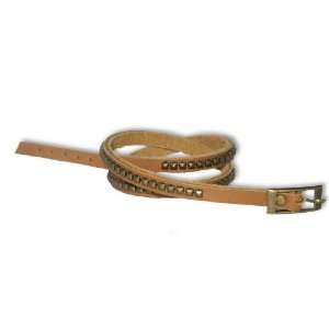   Surfer Ethnic Tribal Studed Leather Wrap Wristband Bracelet Jewellery