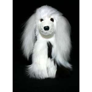 Soft Cuddly Alpaca Stuffed Animal Hand Made Pet Dog APD_WHITEBROWN10 