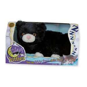    CatNap Kitties Plush Stuffed Kitty Cat in Black Toys & Games