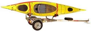   two kayak transport system enables you to haul your boats with ease