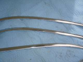 1956 Ford Fairlane Victoria Roof Rail Stainless Trim Mouldings  