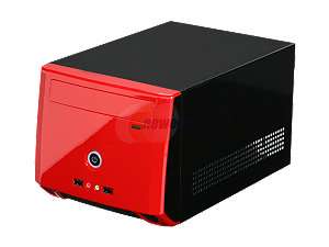    Rosewill RC CIX 01 RD Glossy Red Steel Cube Mini ITX 