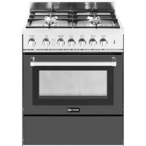  Verona Black Freestanding Gas Range VEFSGG304E Kitchen 