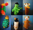 Lot 100 Peruvian Wool Finger Puppets Toys Handmade Coll