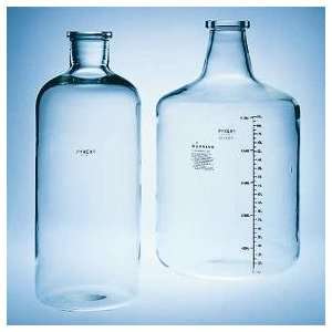 Pyrex Brand Large Capacity Bottles, 3 1/2 gal.  Industrial 