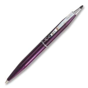   Ballpoint Pen,Ink Color Black   Barrel Color Violet   1 Each Office