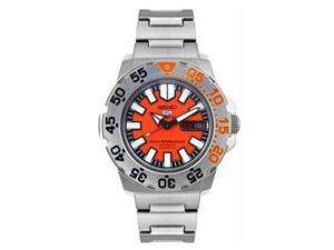   Sports Baby Monster Automatic Dive Watch w/ Orange Dial SNZF49K1