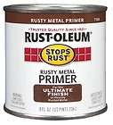 Rustoleum .50 Pint Rusty Metal Primer Protective Enamel Oil Base Paint 
