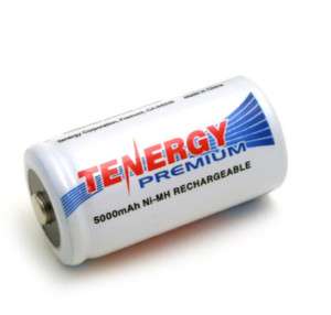 Tenergy Premium C Size Rechargeable Battery 5000mAh  