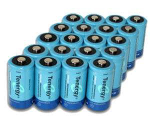 20 NiMH C Size 5000mAh Rechargeable Battery Button Top 844949002080 